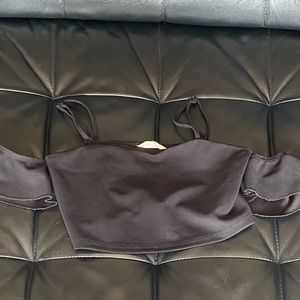 Girls cold shoulder top
